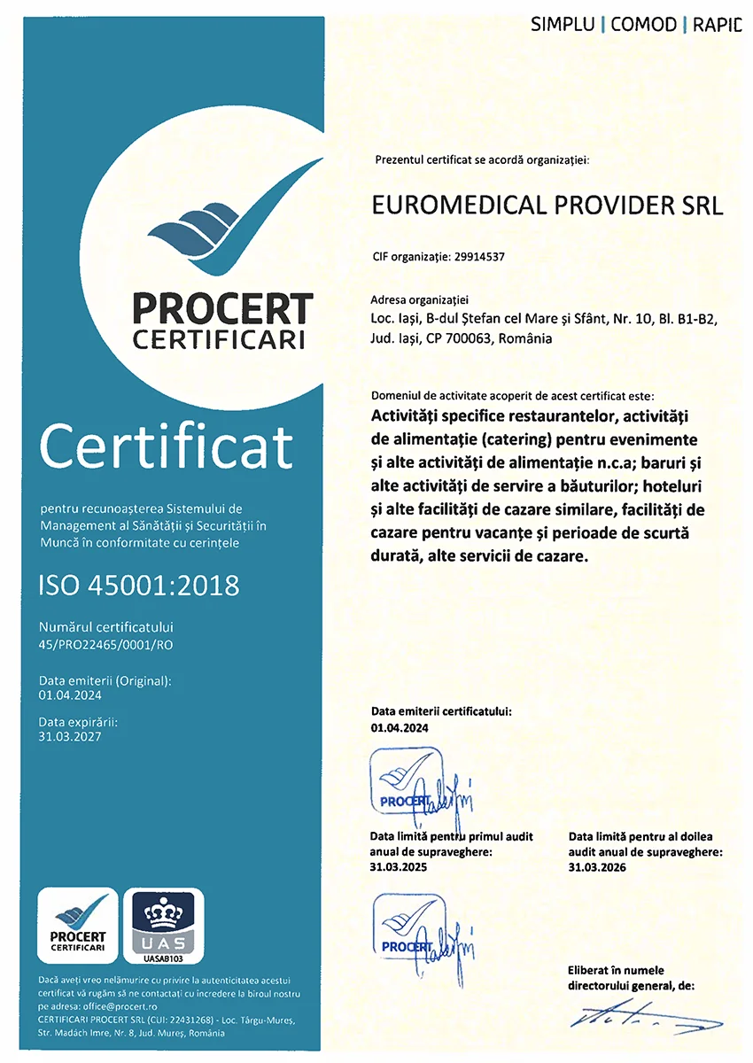 Euromedical Provider certificat3